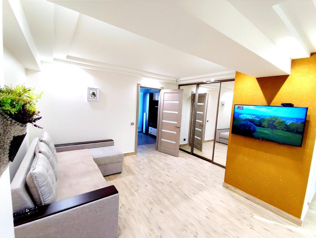 Sun Apartment Center City Chisinau Luaran gambar